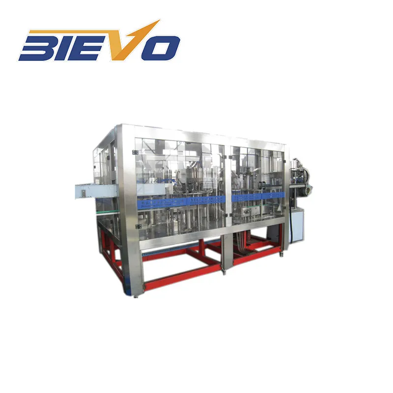 Small container carbonated drinking water filling line/beverage drinking filling line