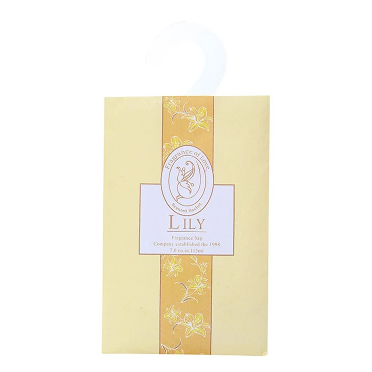 Fast Delivery Premium Brand Scents Air Freshener Fragrance Sachet For Wardrobe