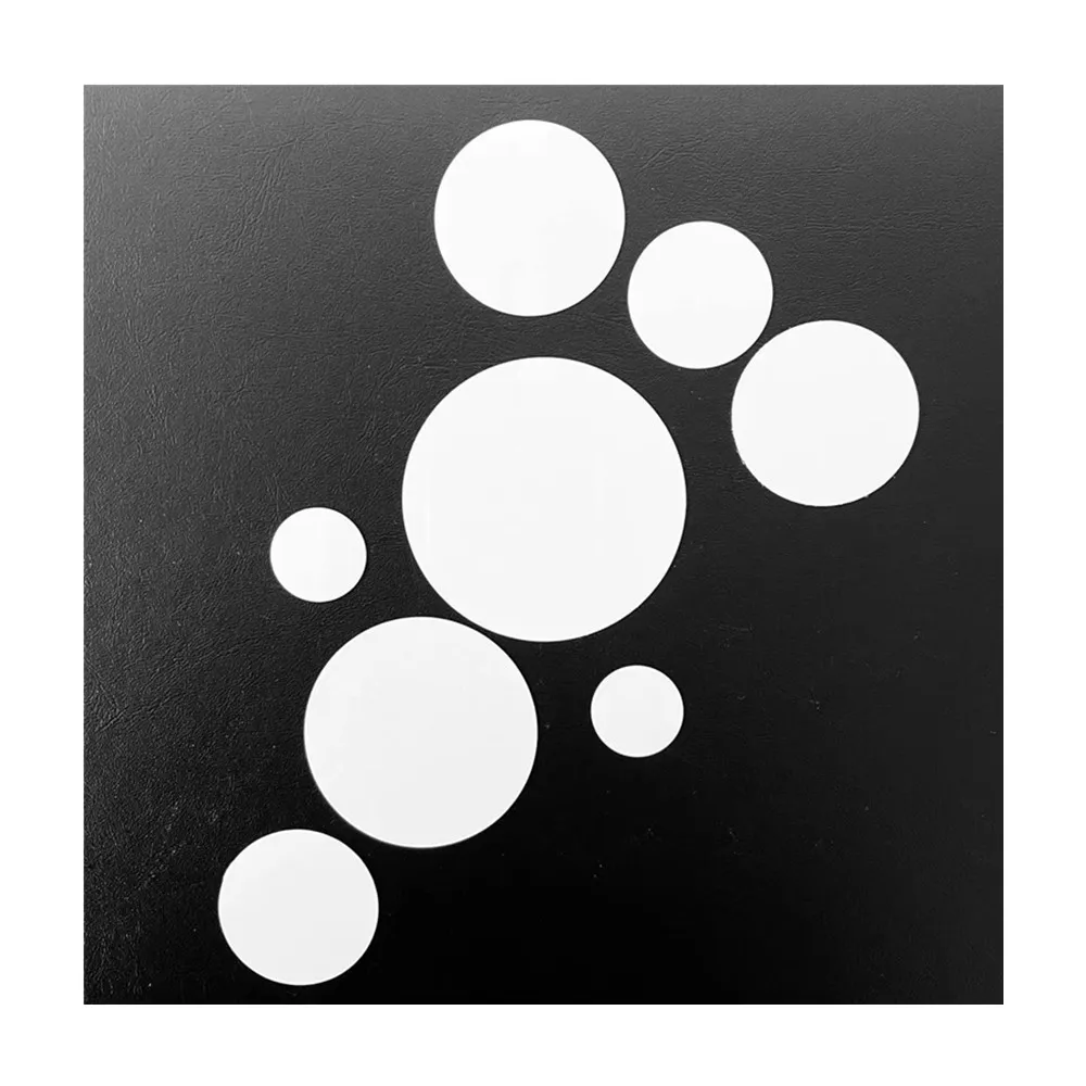 Hot Selling Sublimation Aluminum Circle Round Disk Jewelry Stamping Blank Necklace Insert Pendant Blank Round Discs