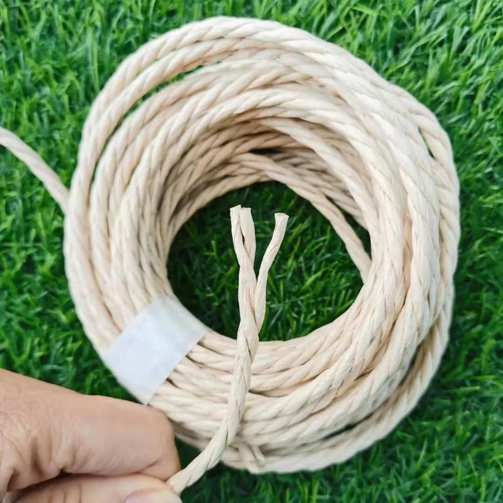 3ply danish paper cord  twisted twine paper cord for chair weaving knitted braided crochet
