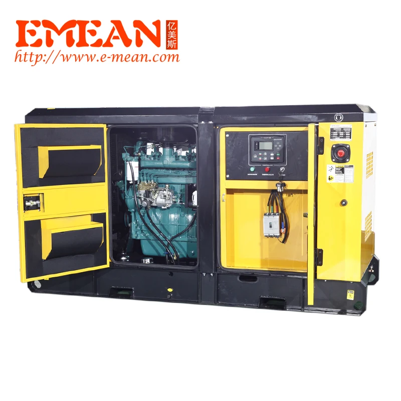50Hz 380v generator diesel 50kw high quality soundproof electric generator