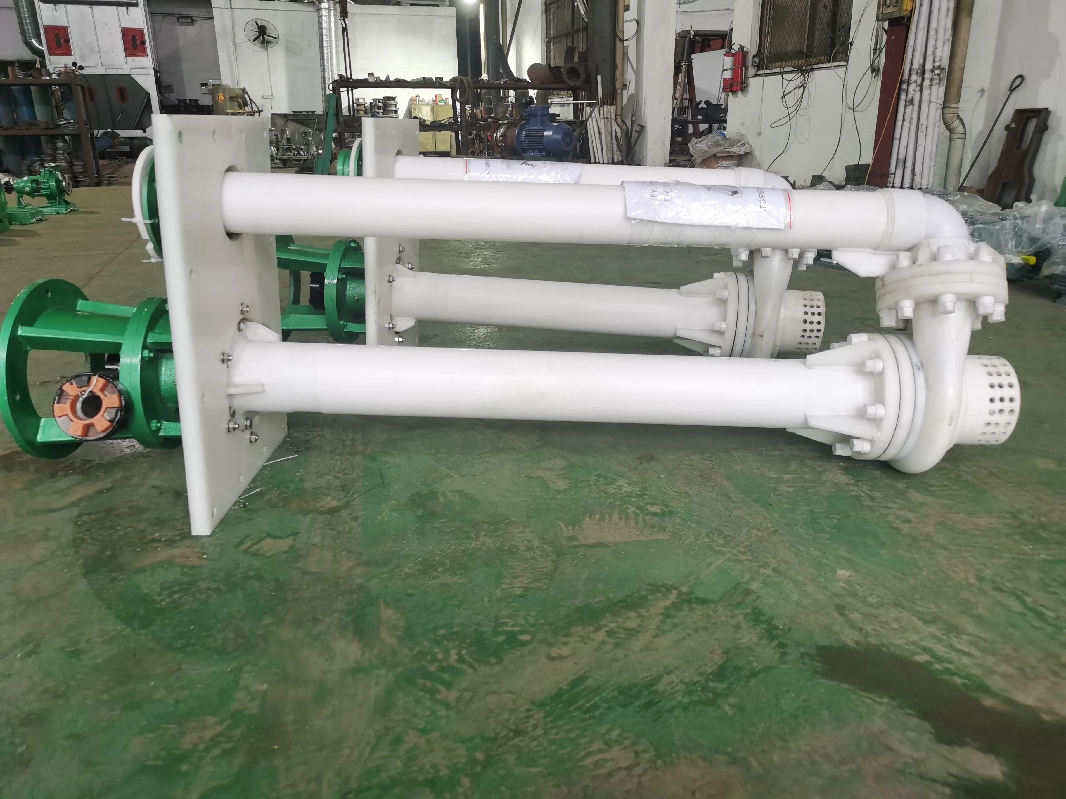 Single suction long shaft submerged pump Water pump for transporting waste acid, waste alkali and waste water