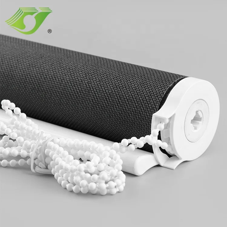 Custom office manual sunscreen fabric roller blinds with track motorized buy mechanism indoor sunshade blinds for window