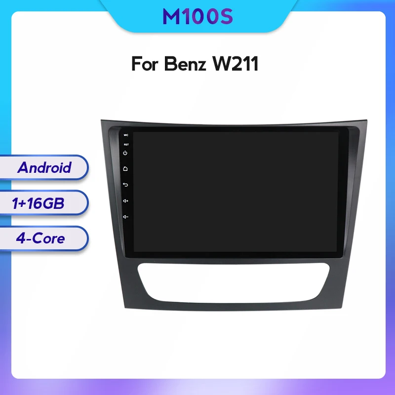 MEKEDE Android 11 8 + 128 Гб автомобильное радио для Benz E-class W211 E200 E220 E300 E350 E240 E270 E280 W219 IPS DSP 1280*720 Carplay