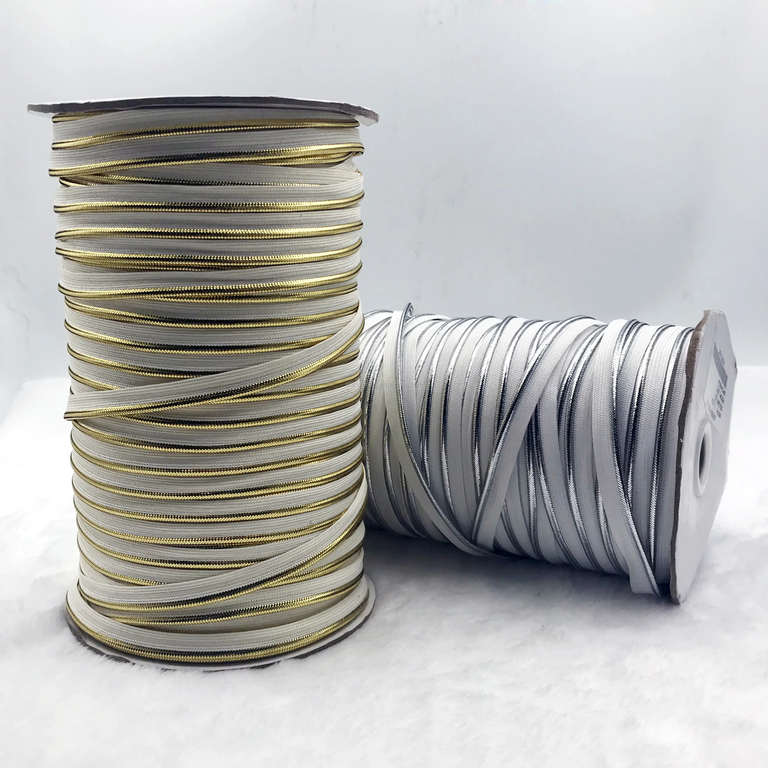10MM CHINA COPPER LUREX BIAS PIPING TAPE