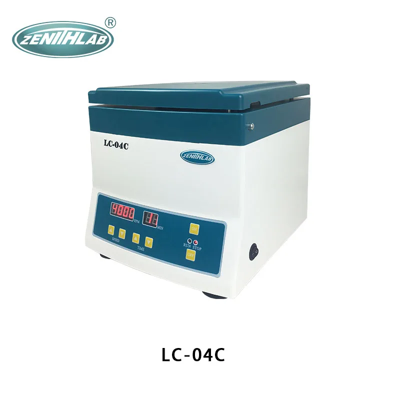 LC-04C regen lab prp 80-2C low speed centrifuge with error code display and touch panel control