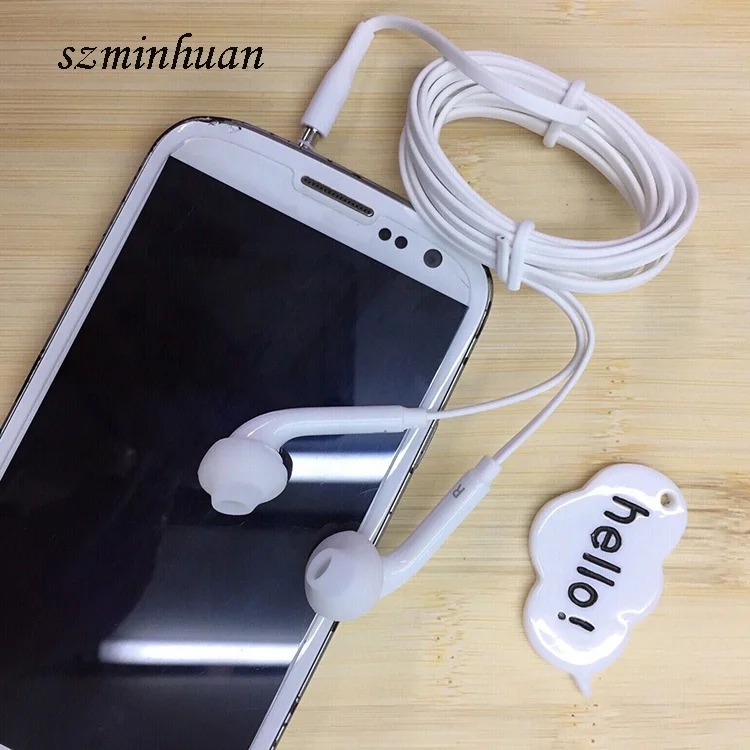 
3.5mm Original 1:1 S6 Handsfree 110cm In-ear Wired Handfree Headphones Earbuds Earpieces Earphone With Mic For Samsung 