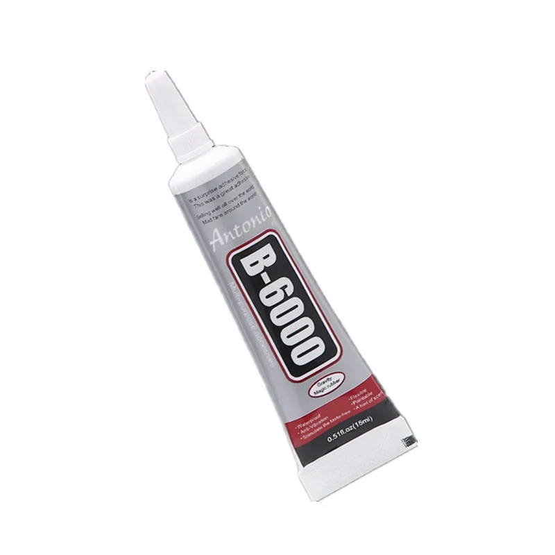  B6000 15 мл клей superglue точка для ремонта алмазных украшений DIY многоцелевой сотового телефона сенсорного экрана стекла