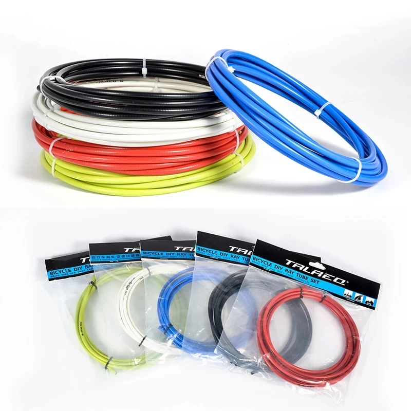 3M Bicycle Brake Cables Universal MTB Mountain Road Bike Shift Line Gear Wire Pipe Brake Line Tube Housing 4mm 5mm Bike Parts