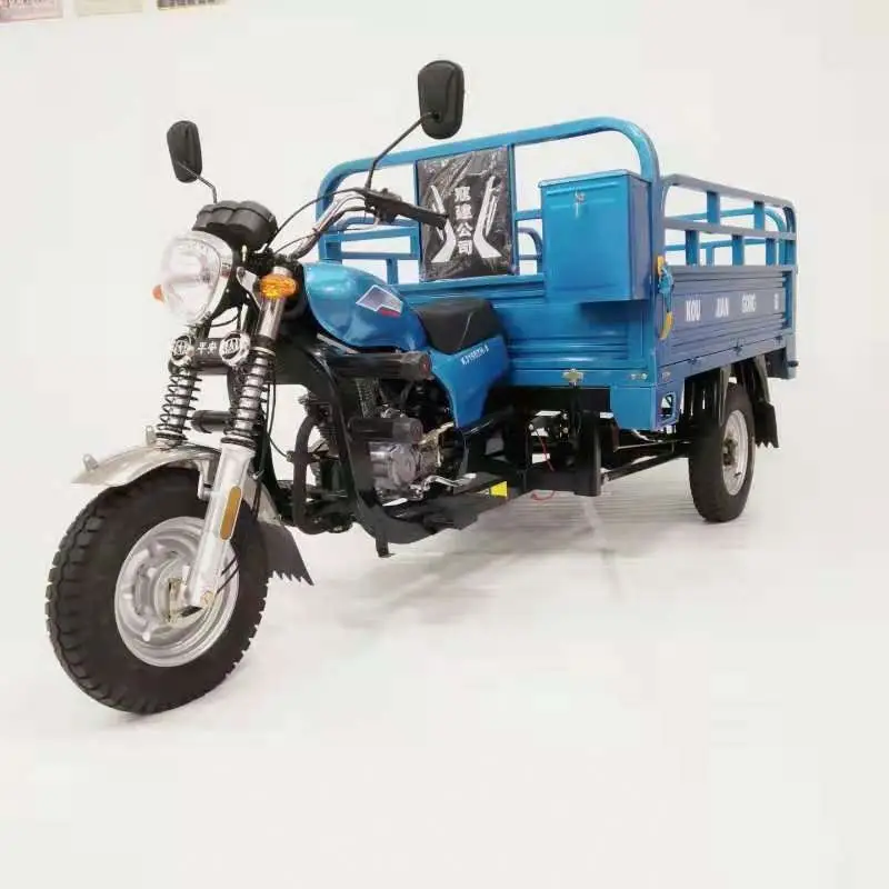High Grade CG150 Air Cooled Engine Truck 150cc Gasoline Cargo Tricycle