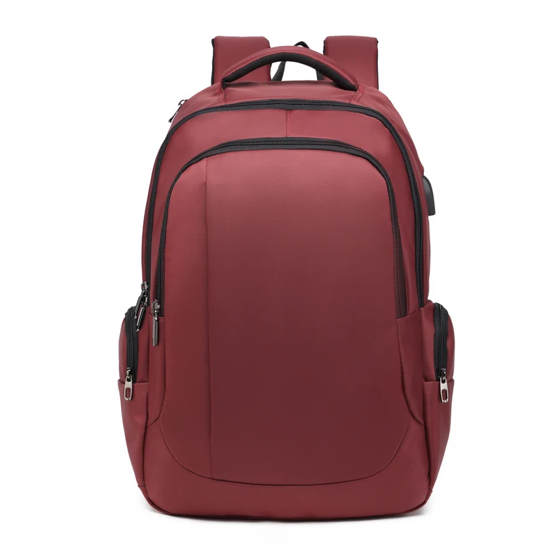 custom logo high quality anti-theft fashion canvas backpack with usb charging