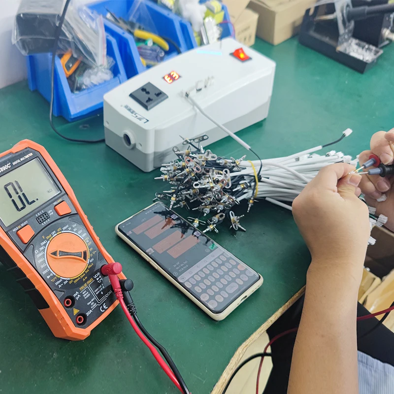 OEM 20 40cm 50k 100k 0.4mA Bullet type Egg boiler ntc high temperature smart room sensor for induction cooker