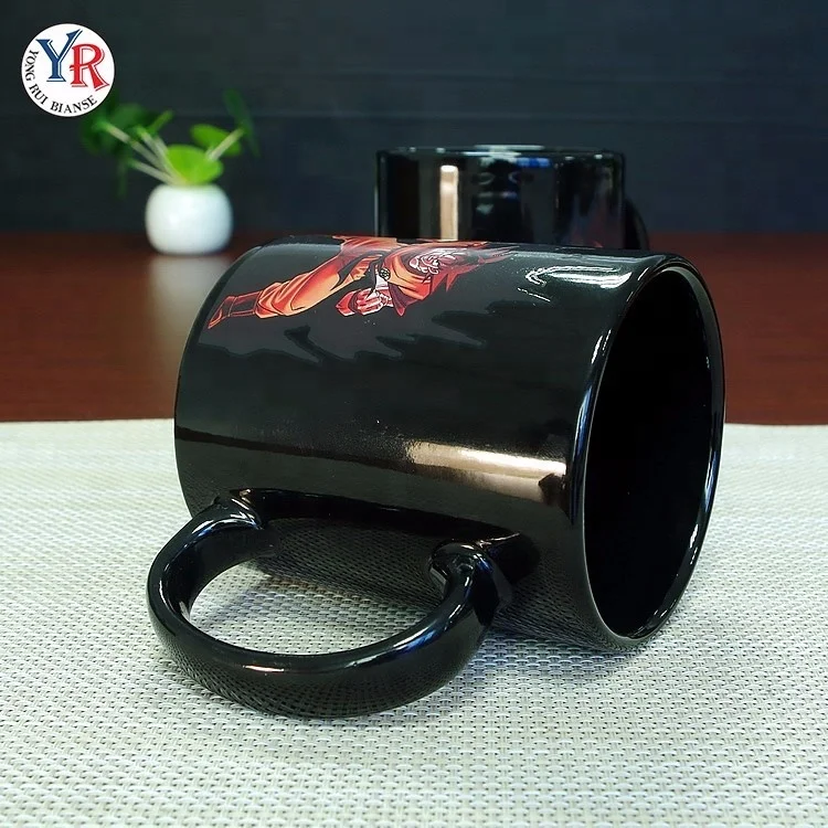 Sublimation Ne Zha Film Teleplay Cup Custom Logo Mugs Wholesale Color changing Mug Magic Ceramic Mug