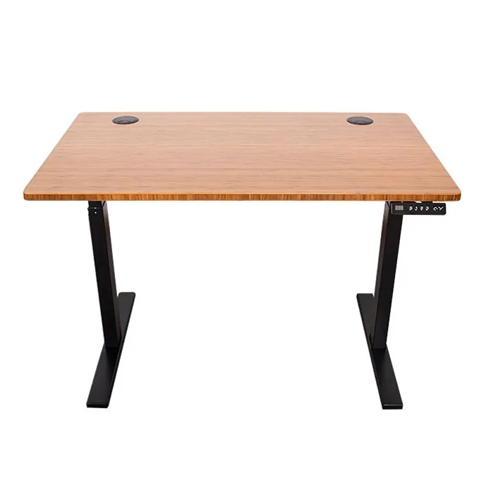 lift top bamboo table Eco-friendly bamboo desktop with height Adjustable Lifting Frame Bamboo desk For Office Home