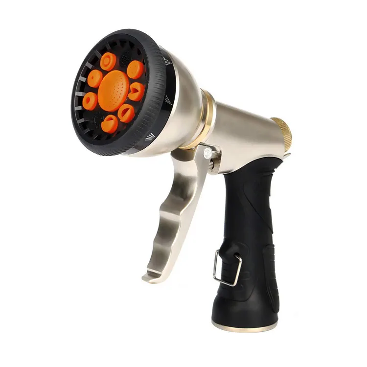 Garden Water Gun Hose Nozzle Multifunctional Yard Sprinkler Tube Spray Dust Removal Tool
