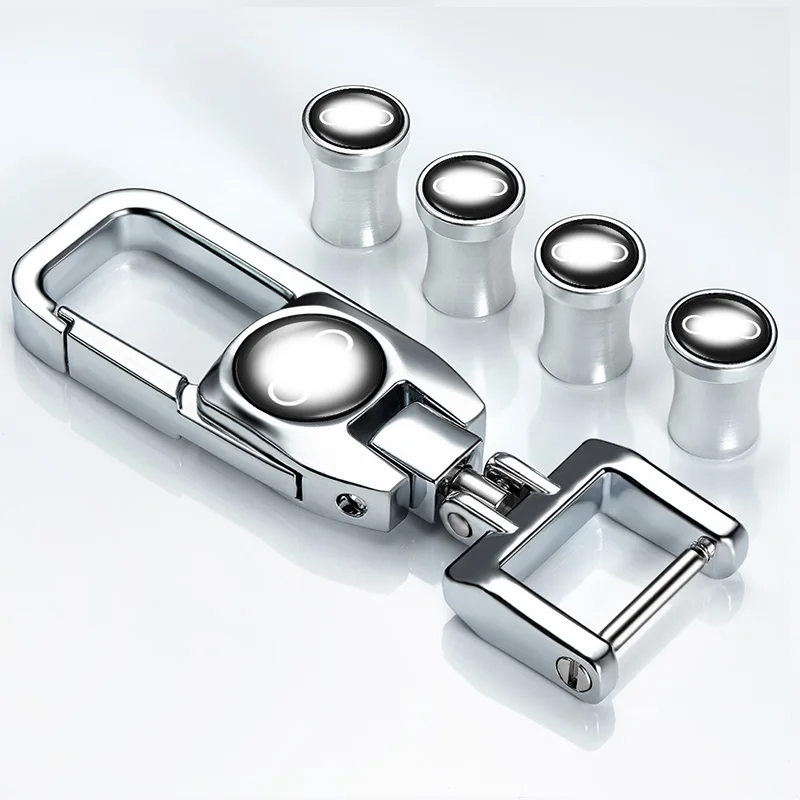 
Car Tire Valve caps Tyres kering Wholesale for All Models Wheel Stem Caps Custom Car Logo Accessries keychain auto car 