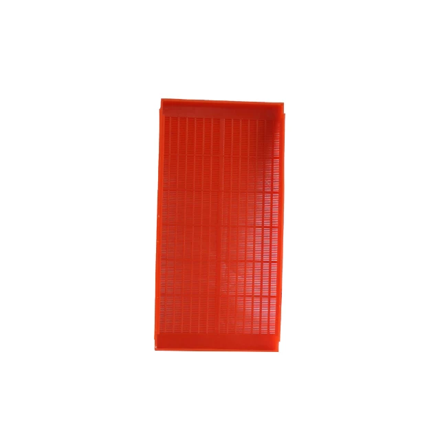 Polyurethane dewatering screen panel Polyurethane rubber vibrating screen mesh sieve plates factory price