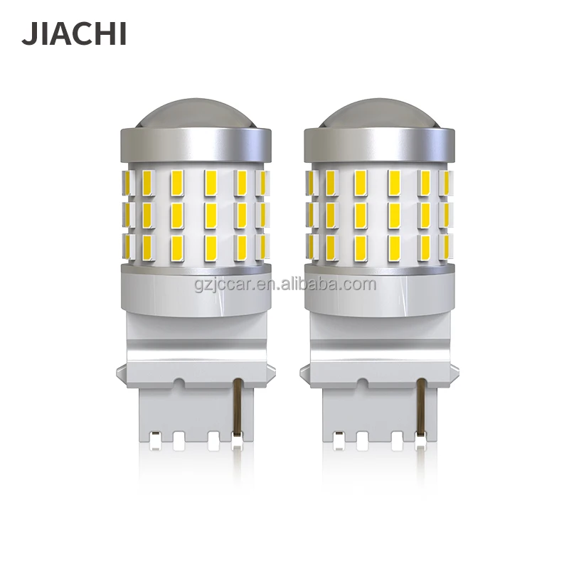 JIACHI FACTORY 1156 1157 T25 P21W BAU15S 3156 3157 7440 7443 BA15S CANBUS Switchback Led Car Auto Turn Signal Brake Light Bulb