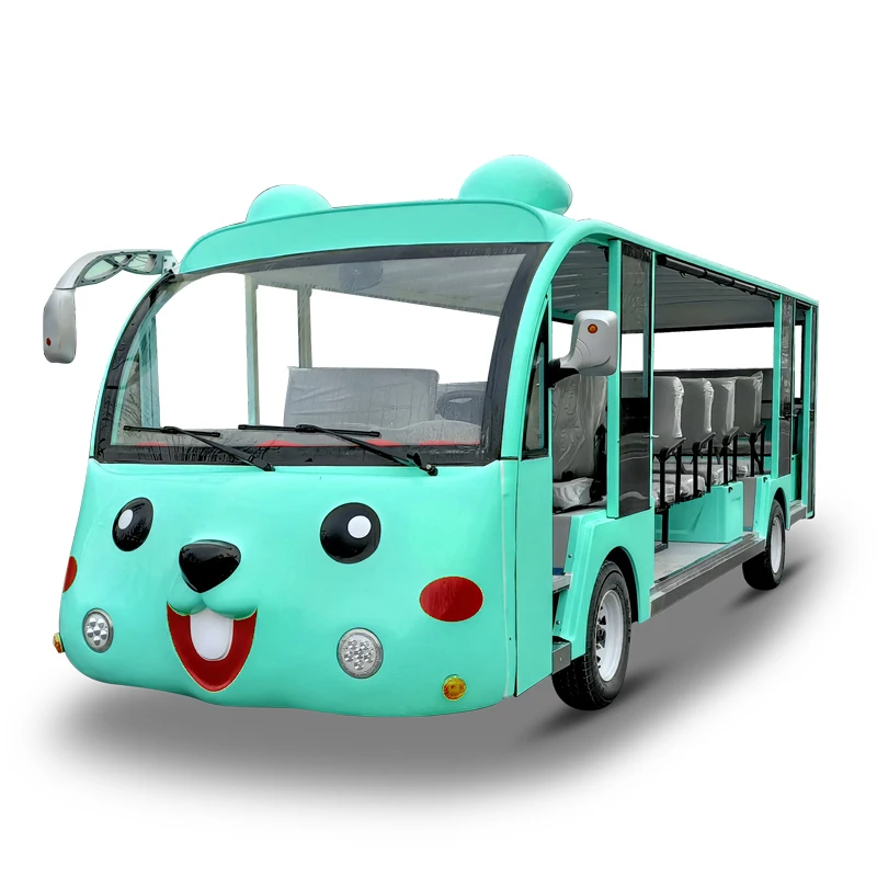 Высококачественное оборудование для парка, Электрический туристический экскурсионный автобус, 23 сиденья, шаттл