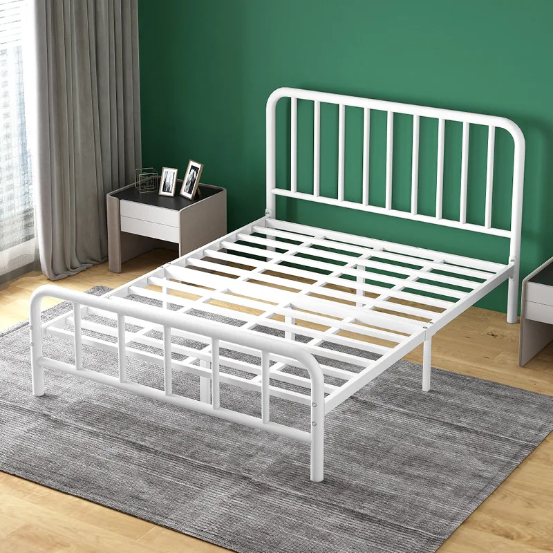 Durable luxury designs custom black single twin size iron metal bed frame