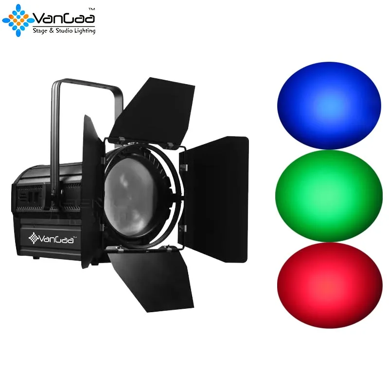 VanGaa 200w Rgbw 4in1 Photoshoot Film Fanless Photo Fresnle Light Spotlight Photography Studio Equipment