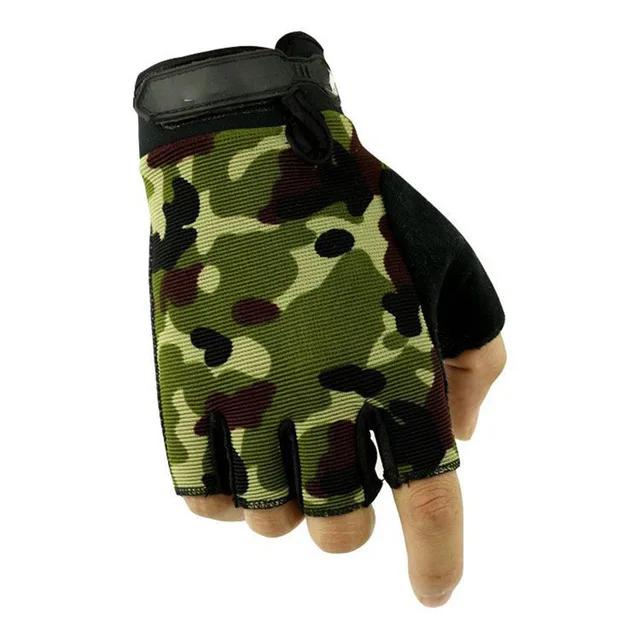 Тактические велосипедные перчатки мужские уличные дорожные велосипедные спортивные Нескользящие мягкие дышащие велосипедные перчатки с открытыми пальцами