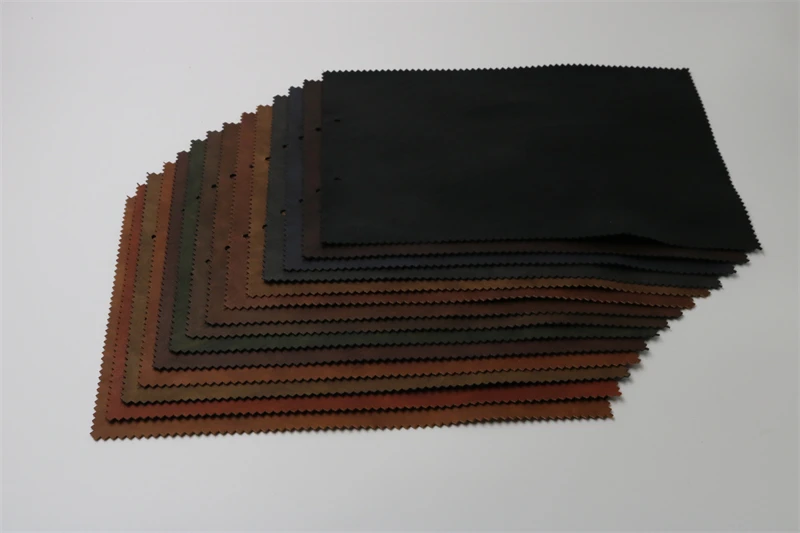 Manufacturer Faux Leather Rolls Wax Embossed Pattern Cheap Fashion Pu Artificial Synthetic Leather