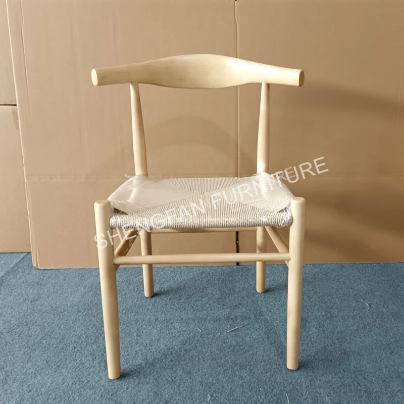 Wholesale Price Hans Wegner The Elbow Chair Living Room Sets Kitchen Balcony Wood Dining Table And Chairs