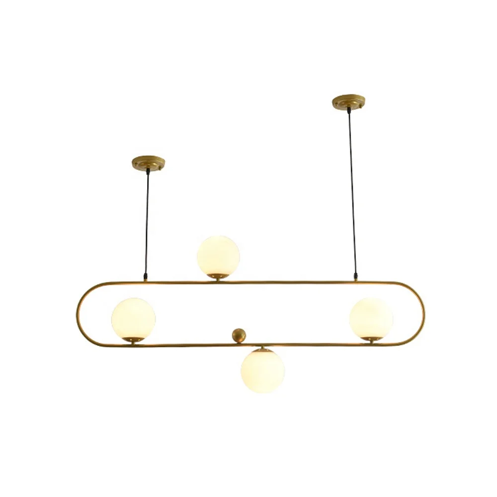 Nordic Pendant Lights decor hanging Lamp With Glass Ball Indoor Lighting For Bedroom Kitchen Bar