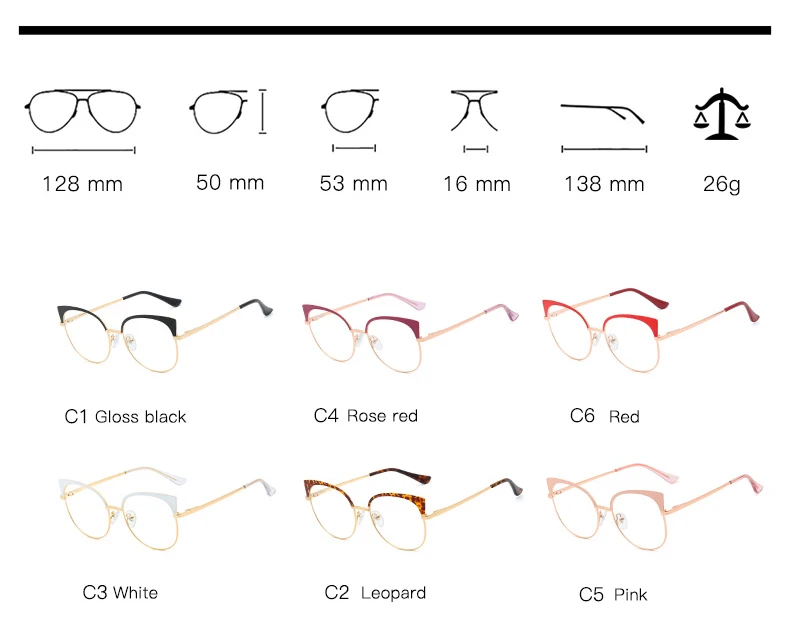 MS 93388 New Model China High Quality Half Rim Metal Material Optical Spectacle Frame Eyewear Glasses Trendy Wholesale
