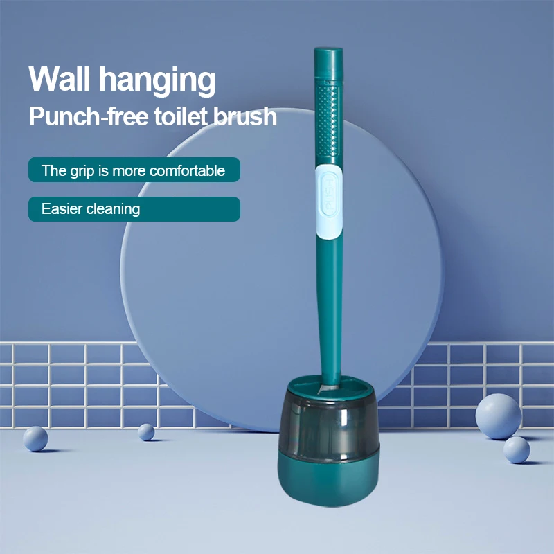 Original factory wholesale Bathroom Soft Bristles Brush Mini toilet brush and holder set
