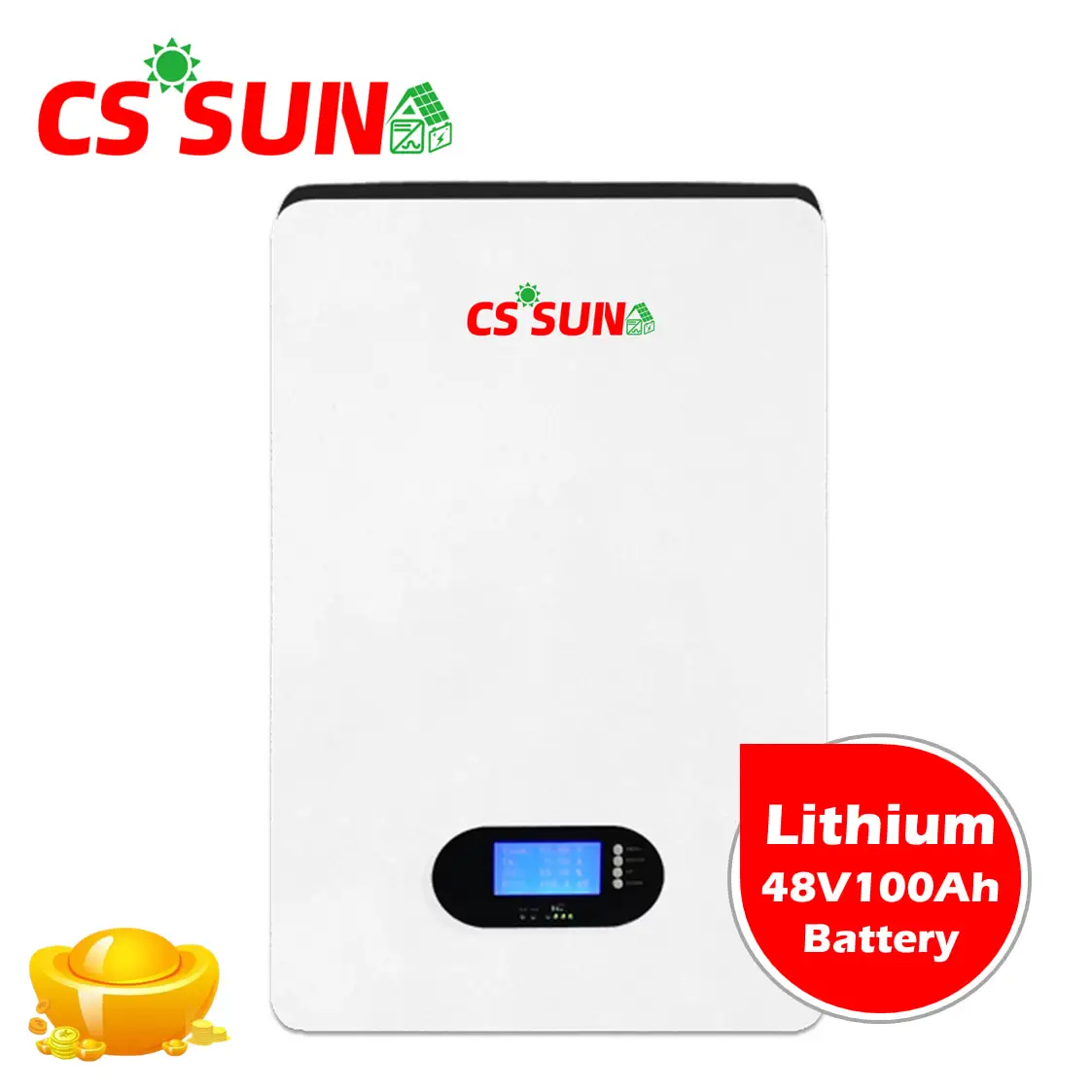 Литиевая батарея CSSUN LPW48V100Ah 12 В для электровелосипеда LTX источников бесперебойного питания из Гуанчжоу
