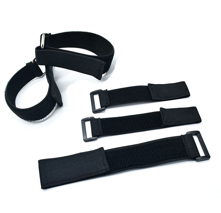 Adjustable Elastic Hook And Loop Storage Buckle Cinch Strap