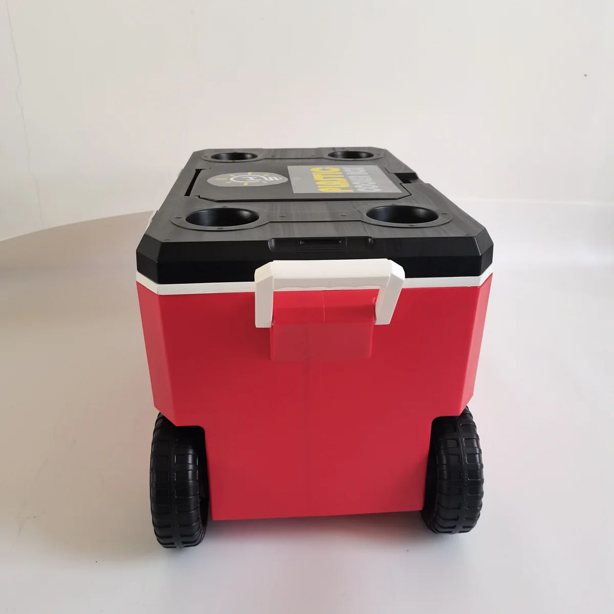 50L Plastic cooler with wheel for Camping Car Freezer with Wheel Camping cool box with Handle Outdoor