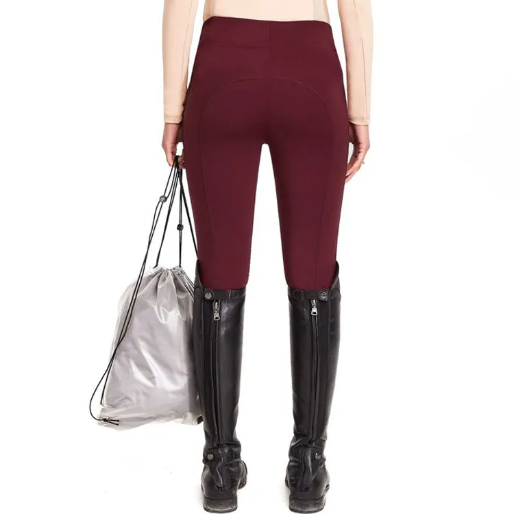 
Custom High quality Women Leggings horse riding breeches Lady equestrian Horse racing jodhpurs 