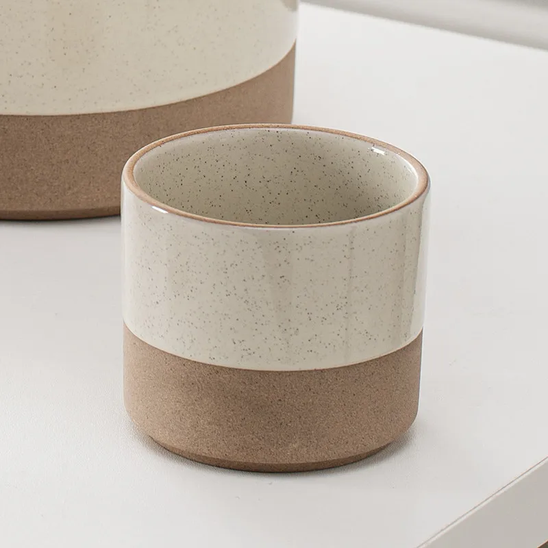 Уникальная керамическая кружка для эспрессо-латте мини-кружка кофе чайная фарфоровая чашка без ручки