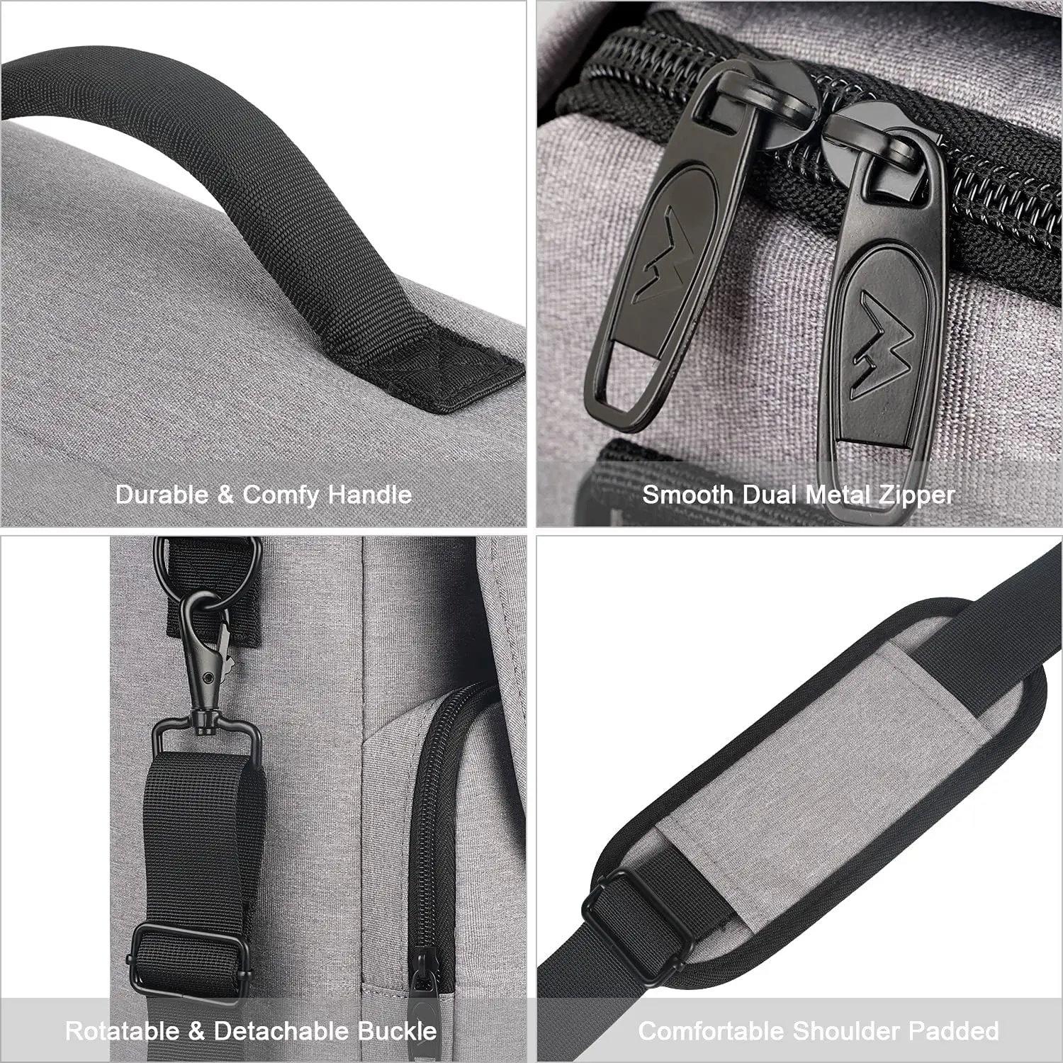Wholesale custom trendy Business Briefcase Men Casual Laptop Bags Nylon shoulder Crossbody Messenger