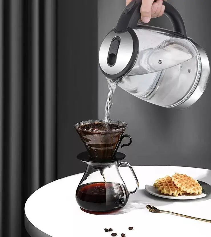 Скорость-кипения воды чайник светодиодным индикатором 2.0L бойлер газовый котел водонагреватель без добавления бисфенола А