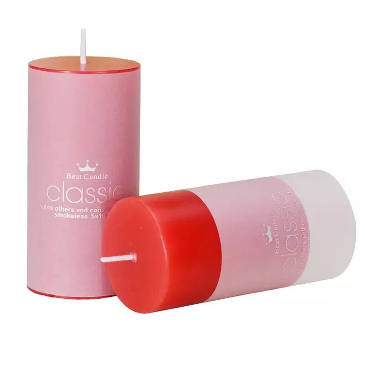 
Scented candles classic cylindrical birthday romantic candles wedding western candles 
