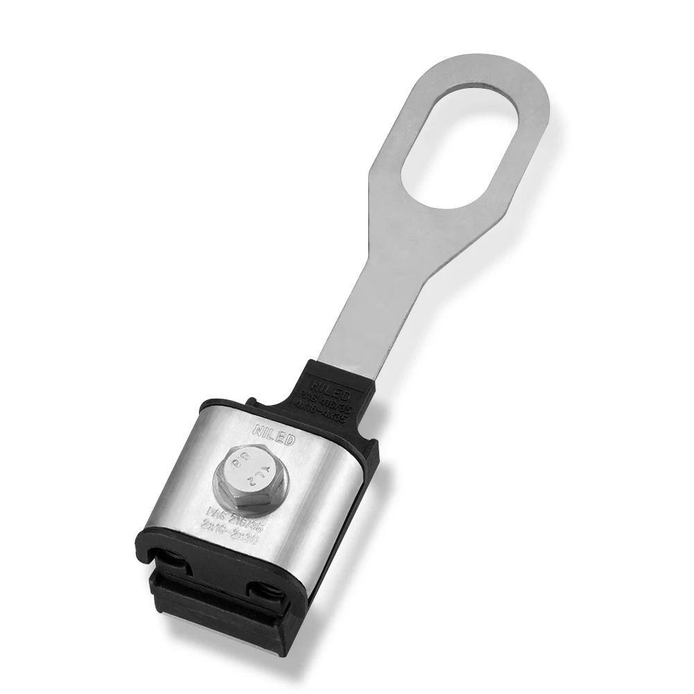Anchoring Wedge Clamp for Low Voltage Cable Metal Branch tension clamp PAG216-35