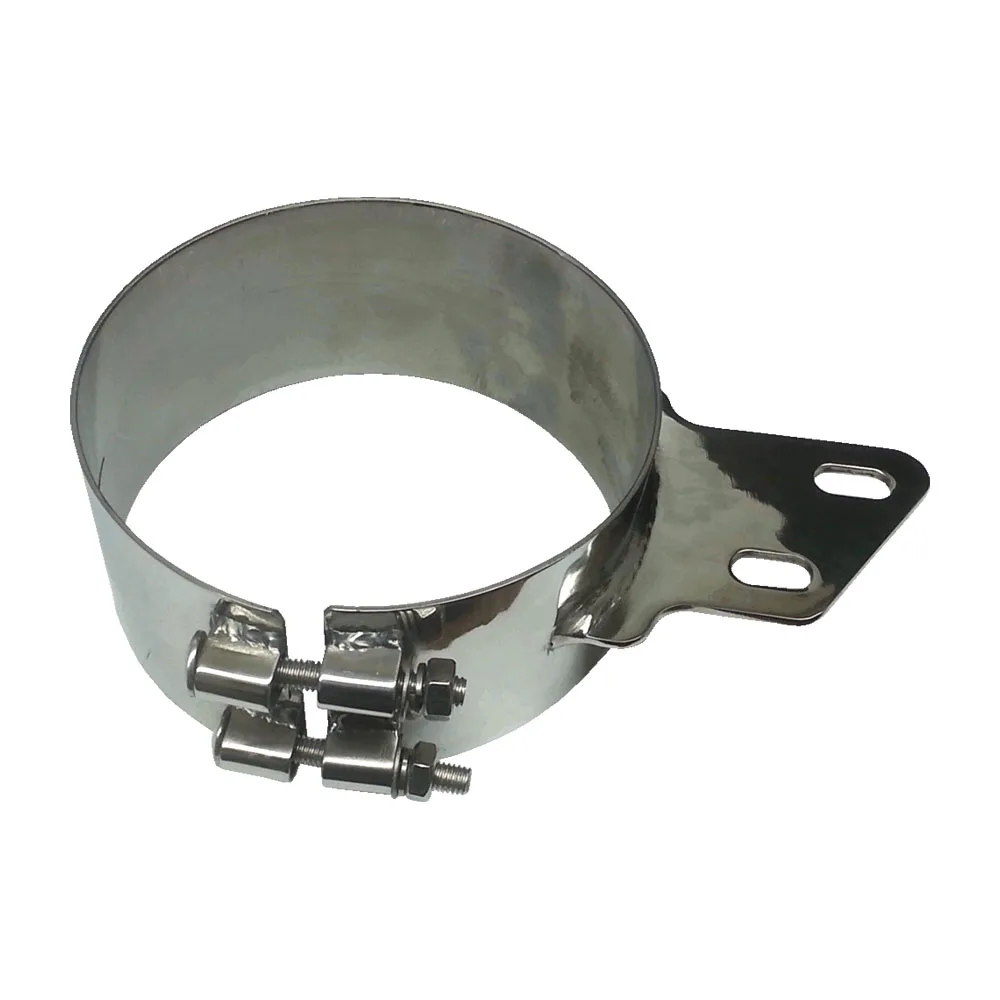 6inch Angled Wide Band Exhasut Stainless Steel 304 Clamp for Peterbilt