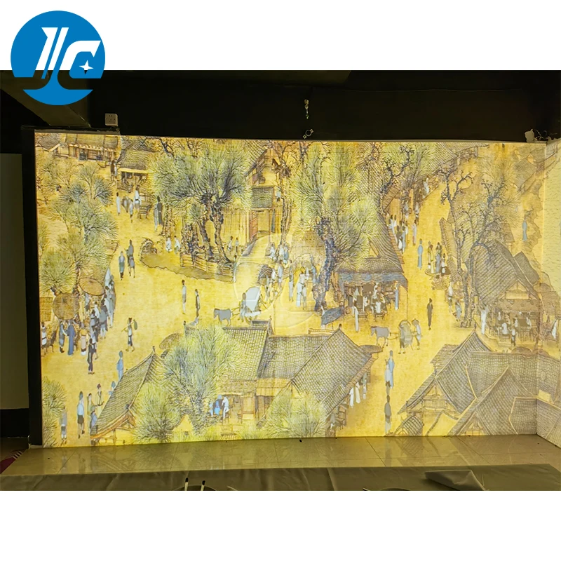 3D Interactive Games Immersive Room Interactive Projection Bar Table For Education