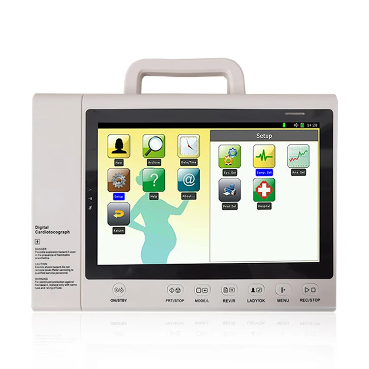 CE сертификат фетальный монитор сердечного ритма фетальный монитор медицинское оборудование фетальный доплеровский монитор