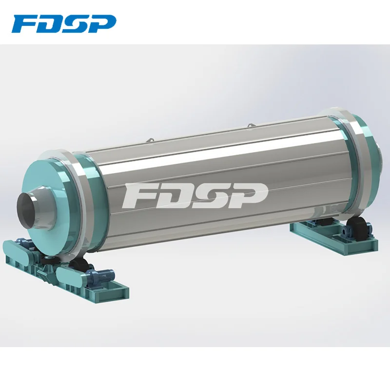 Rotary drum type sawdust dryer manufacturing factory for dryer 3tph