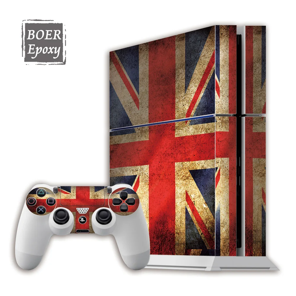  Оптовая продажа заводская цена Виниловая наклейка для Snoy PS4 чехол