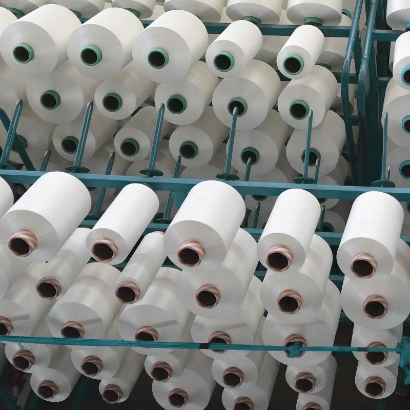 China manufacturer 150D 48F 100% spun Polyester DTY Yarn dull polyesteryarn dty 100/36