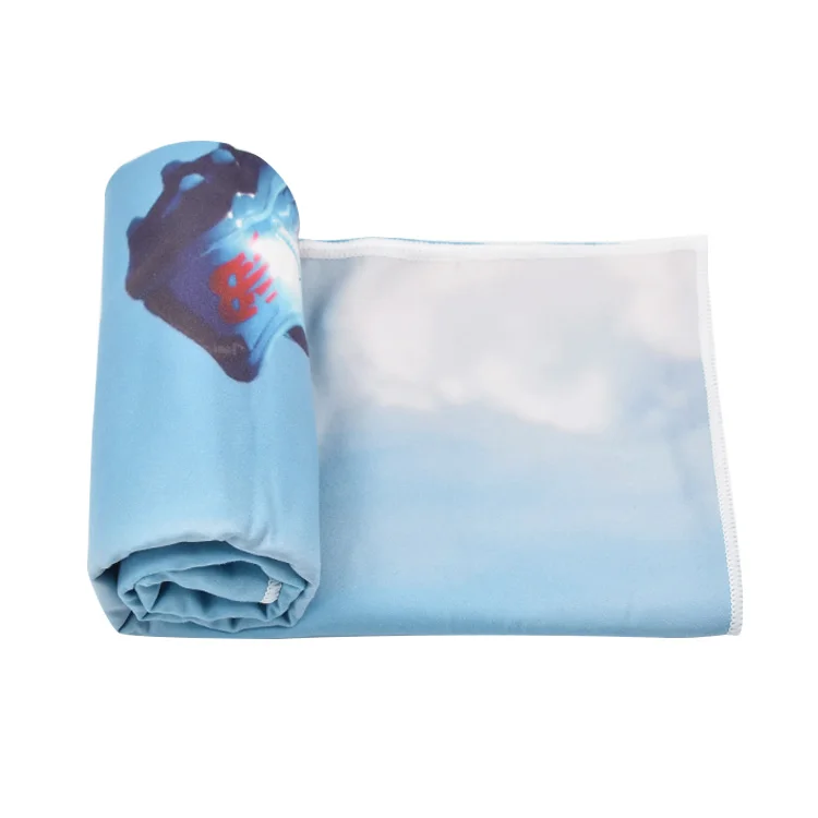 Micro Fiber Printed Oversized Large Luxury Pool Gym Customized RPET Beach Towel