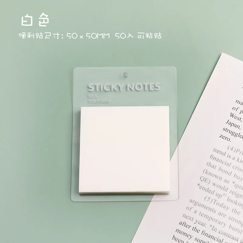 waterproof cheap coloring custom sticky notes
