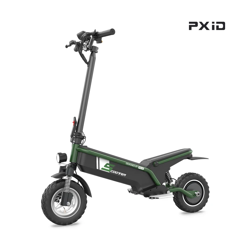 PXID New Model F1 E Scooter Steel 48V Powerful Electric Scooter With Seat For Adults