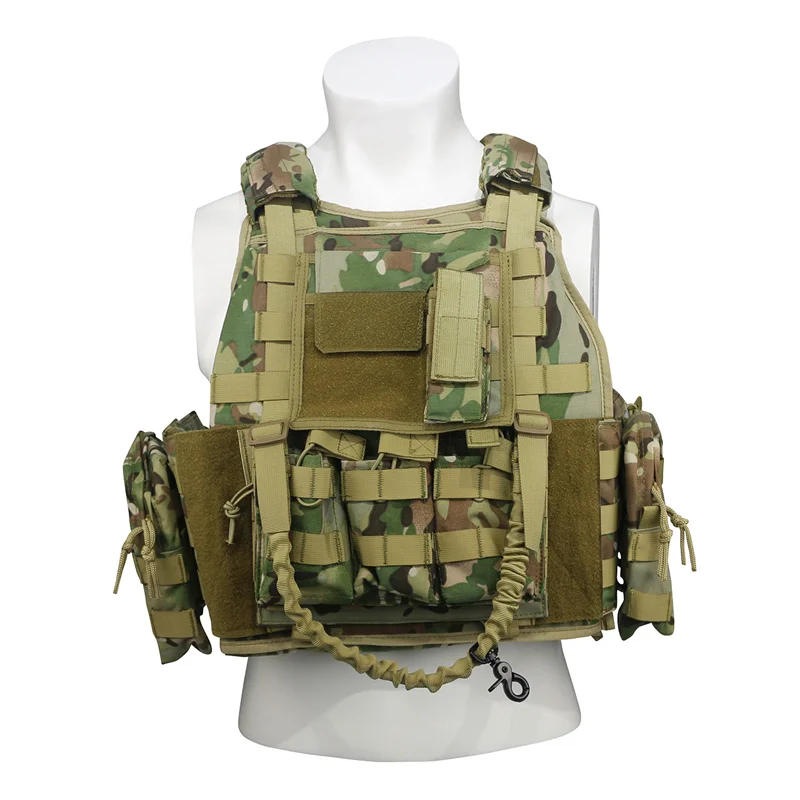 Hot Selling Tactical Vest Comfort  Molle Plate Carrier Vest